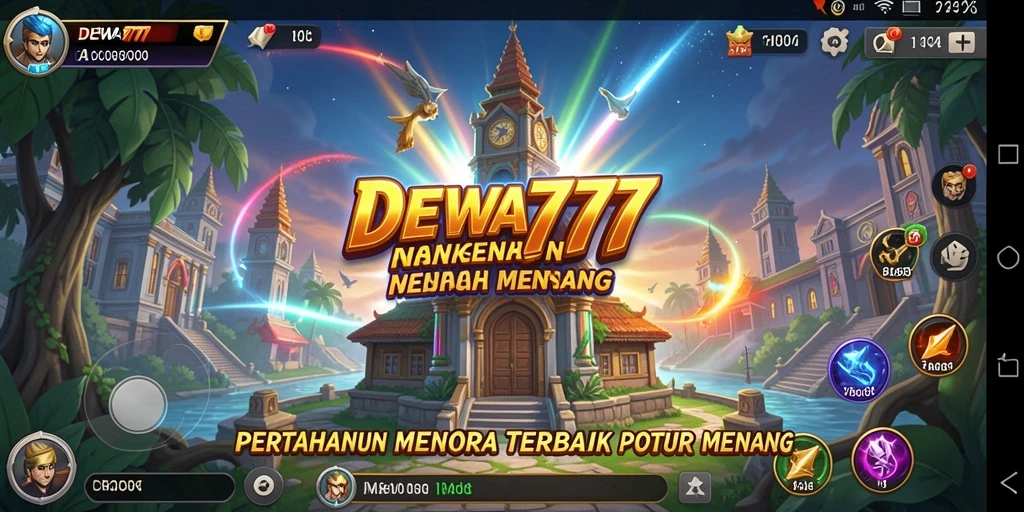 Tampilan menarik dan gameplay seru DEWA777 dalam genre Tower Defense.