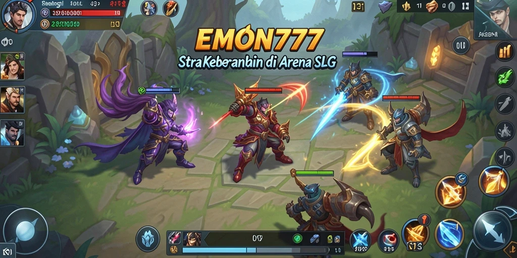 Screenshot gameplay EMON777 menampilkan aksi strategi yang mendebarkan.