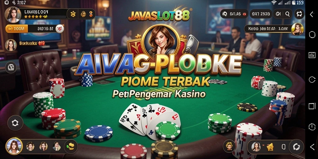 Tampilan gameplay poker yang menarik di JAVASLOT88.